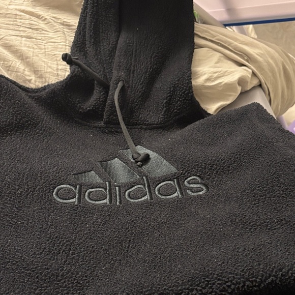 adidas Other - Adidas Black Sherpa Hoodie